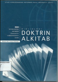 Image of bibliologi Doktrin Alkitab