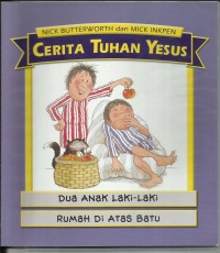 Image of Cerita Tuhan Yesus : Dua Anak Laki - Laki Rumah Di Atas Batu