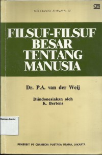 Image of Filsuf-filsuf Besar Tentang Manusia