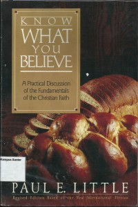 Image of Know What You Believe