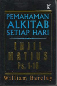 Image of Pemahaman Alkitab Setiap Hari : Injil Matius Pasal 1-10