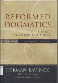 Image of Reformed Dogmatics : Sin And Salvation In Christ Volume Three
