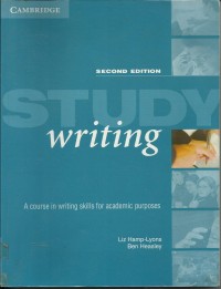 Image of Study Writing: A Course In Writing Skills For Academic Purposes