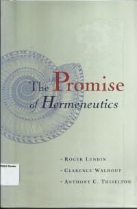 Image of The Promise Of Hermeneutics