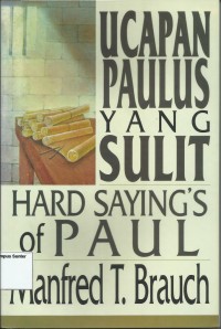 Image of Ucapan Paulus Yang Sulit (Hard saying's of Paul)