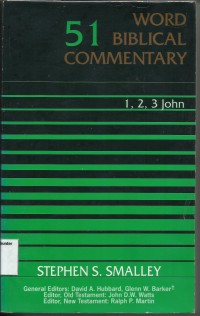 Image of Word Biblical Commentary Volume 51 : 1, 2, 3 John